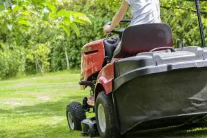 how to dethatch a lawn with a mower attachment