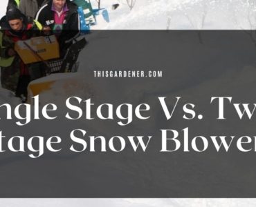 Single Stage Vs. Two-Stage Snow Blowers