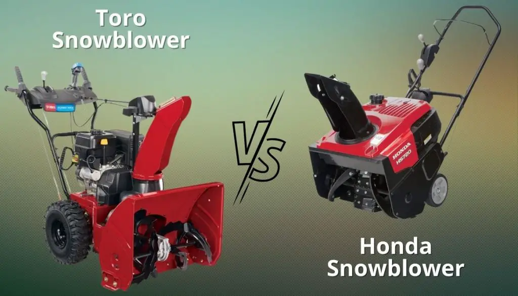 Honda Vs Toro Snowblower