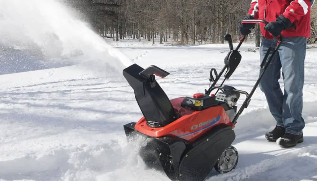How To Use Simplicity Snow Blower