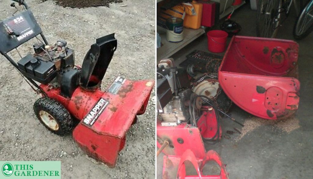 Inspect your Snowblower for Damaged Parts