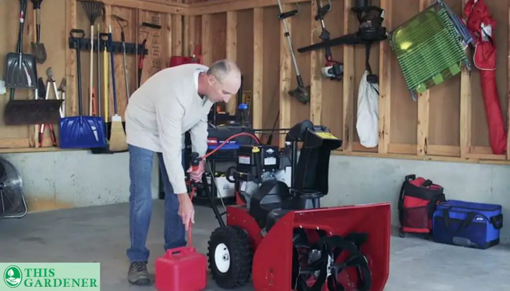 Should You Store a Snowblower with or Without Gas