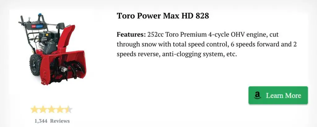 Toro Power Max HD 828