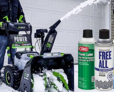 best spray lubricant for snowblower chute