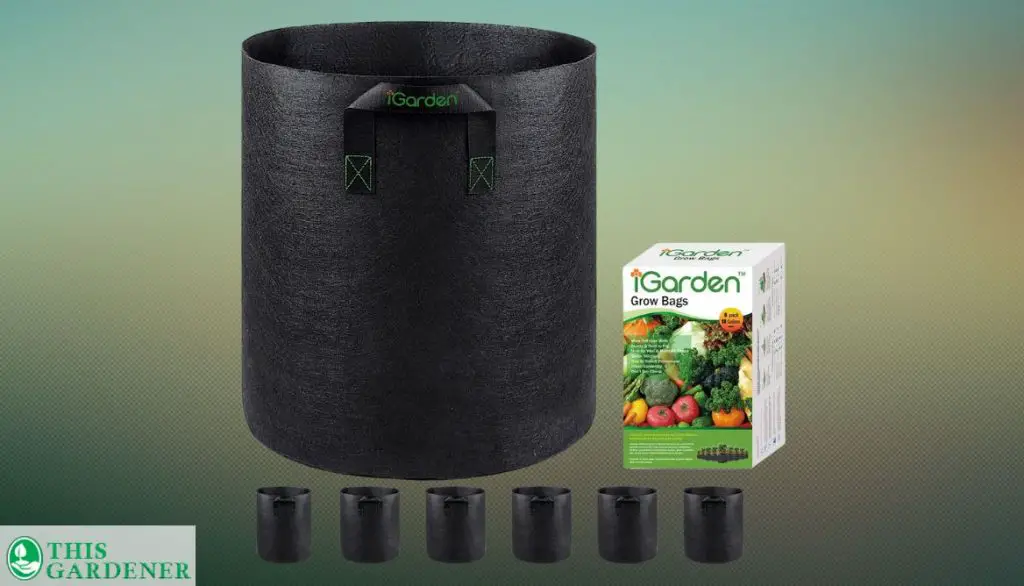Best Grow Bags for Cucumbers iGarden 10 Gallon Tall