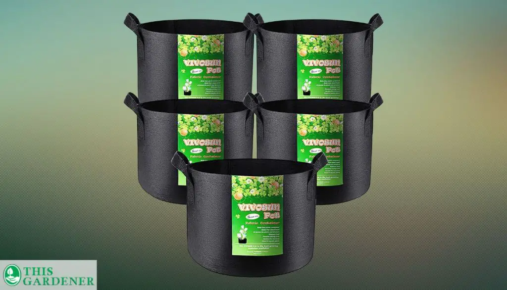 Best Organic Grow Bags VIVOSUN 5-Pack 5 Gallon