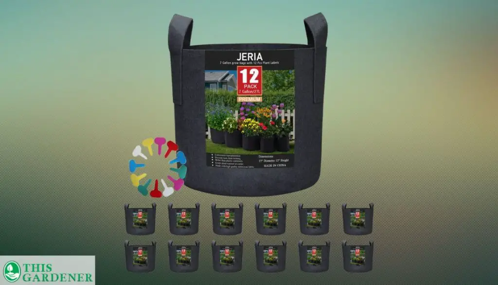 Best 10 Gallon Grow Bags Jeria 12-Pack
