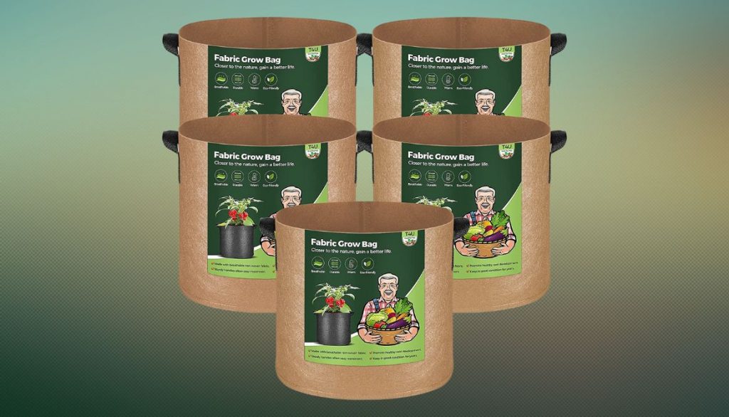 Best Grow Bags for Carrots Best Grow Bags for Carrots  T4U Breathable Eco-Friendly Grow Bags, 5-Pack