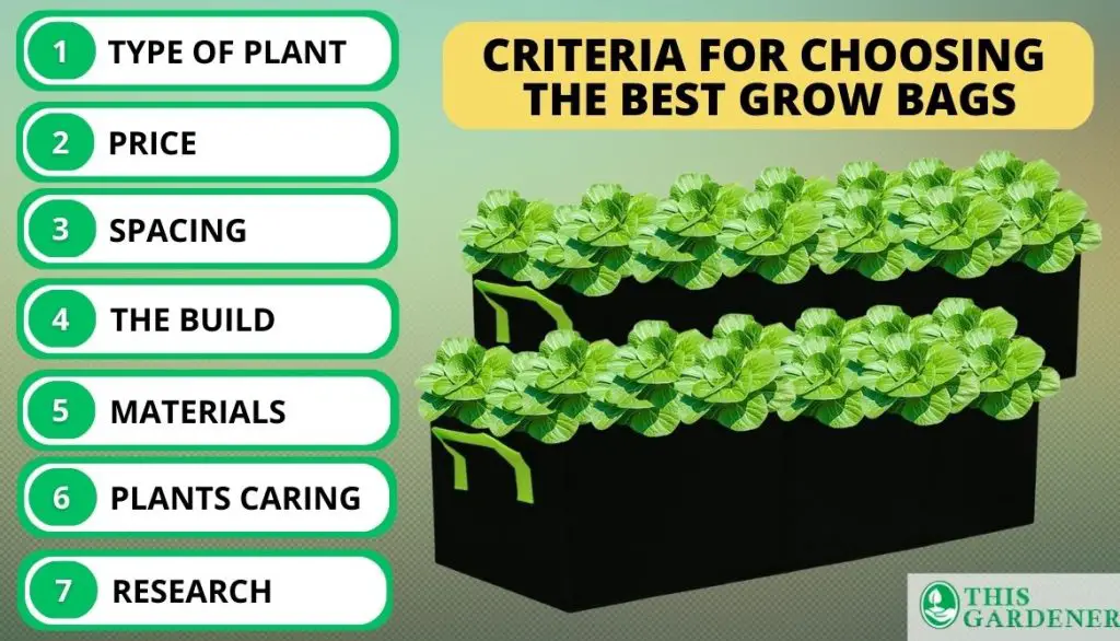 Best Rectangular Grow Bags Criteria for Picking
