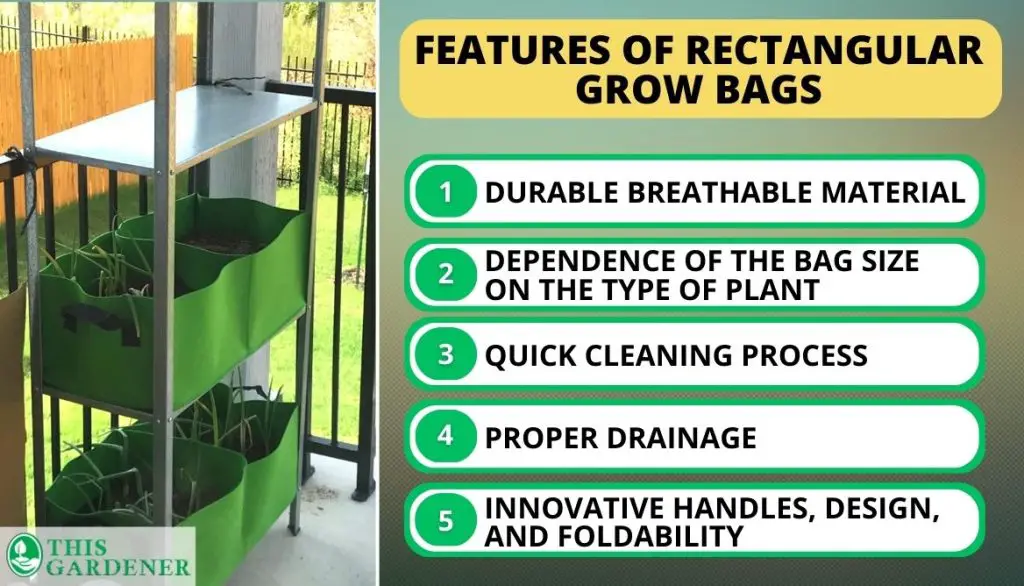 Characteristics of Rectangular Grow Bags