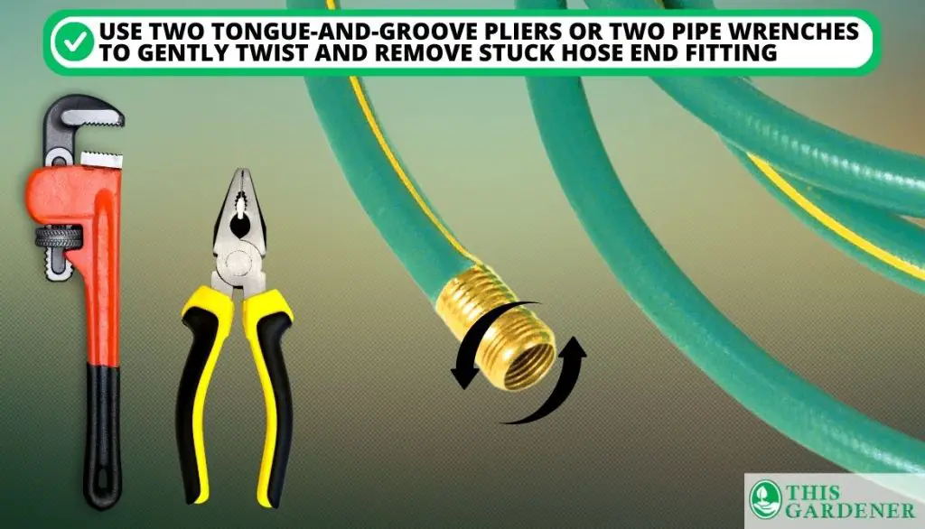 How To Remove Stuck Nozzle Off Garden Hose without Damaging It Removing a Hose by Twisting