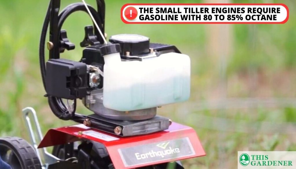 How to Start a Tiller with a Choke Filling the Tank