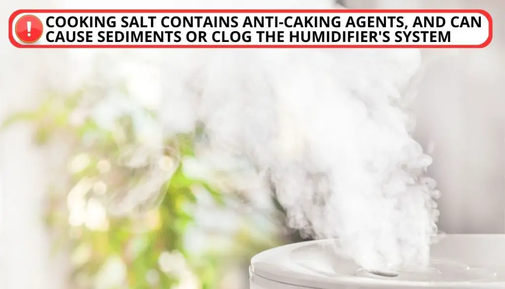 Reasons not to put these salts in a humidifier
