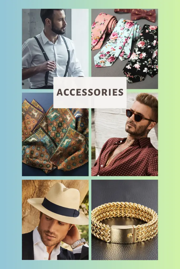 Accessories (Hats, Watch, Bows, etc) for a Garden Party