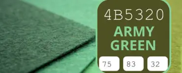What Shade of Green is Army Green: Detailed Spec Values Revealed